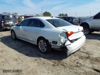 2017 Volkswagen Passat 1.8T SE w/Technology with VIN 1VWGT7A3XHC025051, listed as a IAAI auction lot 41511165 with 172,933 mi miles. Bid and sale history available at carsss.com. Image 3.