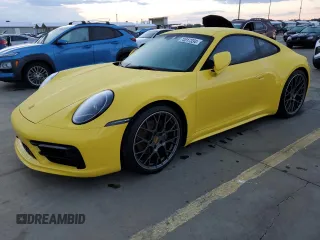 2021 Porsche 911 Carrera with VIN WP0AA2A93MS205400, listed as a Copart auction lot 74017334 with 0 mi miles and Non Repairable. Bid and sale history available at carsss.com. Image 1.