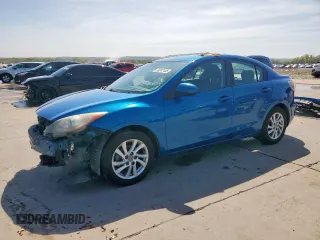 2012 Mazda 3 with VIN JM1BL1V71C1527104, listed as a Copart auction lot 50247405 with 204,915 mi miles and Clean Title. Bid and sale history available at DreamBid. Image 1.
