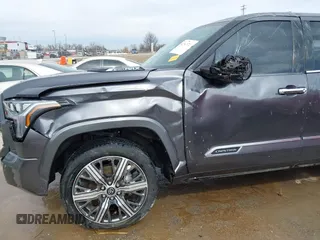 2022 Toyota Tundra Capstone Hybrid with VIN 5TFVC5DB6NX005465, listed as a IAAI auction lot 41589222 with 28,452 mi miles and . Bid and sale history available at DreamBid. Image 14.
