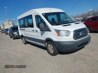 2018 Ford Transit Passenger XL with VIN 1FBAX2CM0JKA43564, listed as a IAAI auction lot 41643758 with 54,755 mi miles and . Bid and sale history available at carsss.com. Image 1.