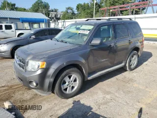 2012 Ford Escape XLT with VIN 1FMCU0D74CKB66907, listed as a Copart auction lot 63188475 with 171,037 mi miles and Salvage title. Bid and sale history available at DreamBid. Image 1.