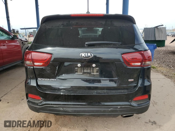 2020 Kia Sorento L with VIN 5XYPG4A37LG686899, listed as a Copart auction lot 51368175 with 45,017 mi miles and Salvage Title. Bid and sale history available at carsss.com. Image 6.