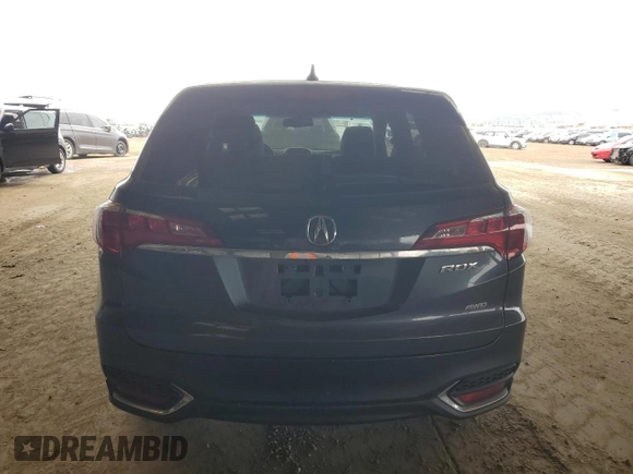 2016 Acura RDX with VIN 5J8TB4H3XGL008968, listed as a Copart auction lot 51341605 with 121,586 mi miles and Salvage title. Bid and sale history available at DreamBid. Image 6.