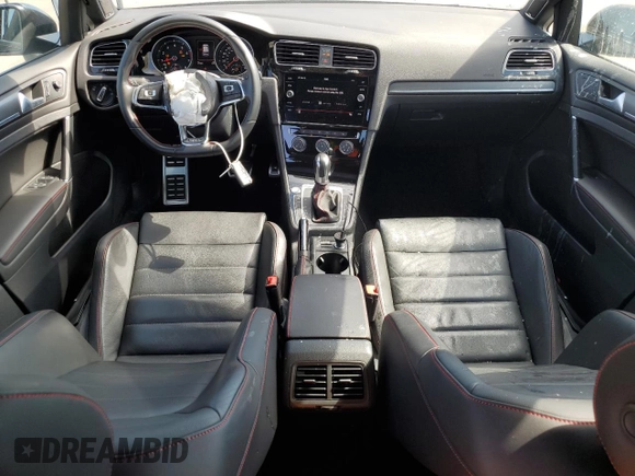 2019 Volkswagen Golf GTI S with VIN 3VW6T7AU2KM022686, listed as a Copart auction lot 63297634 with 25,586 mi miles and Salvage Title. Bid and sale history available at carsss.com. Image 8.