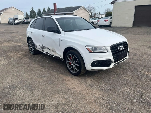 2017 Audi SQ5 Premium Plus z VIN WA1CCAFP0HA027441, wystawiony jako Copart lot #51878075 z przebiegiem 111 474 mil mil oraz Czysty tytuł • Clean title. Historia ofert i sprzedaży dostępna na DreamBid. Obrazek 4.
