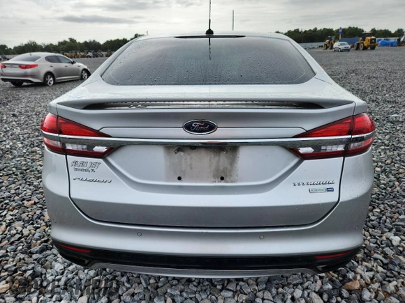 2018 Ford Fusion Titanium with VIN 3FA6P0D91JR207051, listed as a Copart auction lot 59539135 with 204,017 mi miles and Salvage title. Bid and sale history available at DreamBid. Image 6.