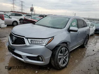 2017 Acura MDX Sport Hybrid w/Advance Pkg with VIN 5FRYD7H74HB001746, listed as a Copart auction lot 66066562 with 47,204 mi miles. Bid and sale history available at carsss.com. Image 2.