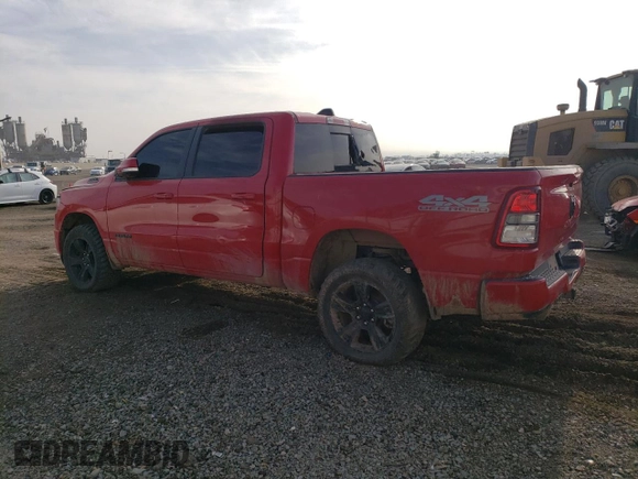2020 Ram 1500 Big Horn with VIN 1C6SRFFM5LN180375, listed as a Copart auction lot 82192923 with 0 mi miles. Bid and sale history available at carsss.com. Image 2.
