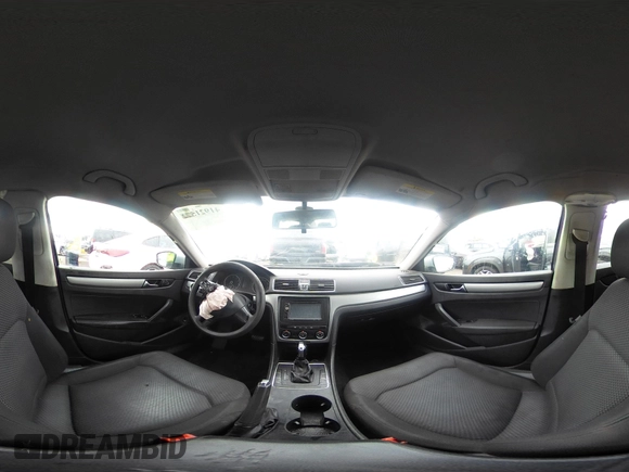 2013 Volkswagen Passat Wolfsburg Edition with VIN 1VWAP7A39DC126165, listed as a IAAI auction lot 41921572 with 132,992 mi miles. Bid and sale history available at carsss.com. Image 19.