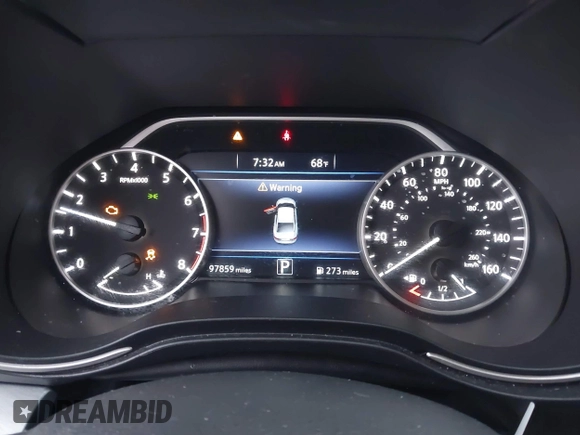 2016 Nissan Maxima SV with VIN 1N4AA6AP7GC449545, listed as a IAAI auction lot 41850689 with 97,859 mi miles and . Bid and sale history available at DreamBid. Image 7.