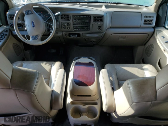 2003 Ford Excursion Limited with VIN 1FMNU43S73EB24882, listed as a Copart auction lot 51680505 with 214,795 mi miles and Salvage Title. Bid and sale history available at DreamBid. Image 8.