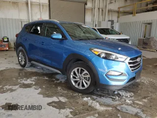 2018 Hyundai Tucson SEL Plus with VIN KM8J33A47JU689829, listed as a Copart auction lot 45912355 with 141,360 mi miles and Clean Title. Bid and sale history available at carsss.com. Image 4.