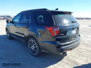 2017 Ford Explorer Sport with VIN 1FM5K8GT5HGA65908, listed as a IAAI auction lot 41391956 with 162,023 mi miles. Bid and sale history available at carsss.com. Image 3.