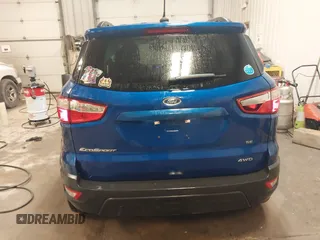 2020 Ford EcoSport SE with VIN MAJ6S3GL1LC316201, listed as a IAAI auction lot 41496100 with 33,406 mi miles and . Bid and sale history available at DreamBid. Image 17.
