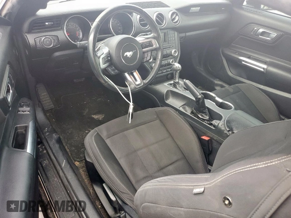 2018 Ford Mustang EcoBoost with VIN 1FA6P8TH2J5159618, listed as a Copart auction lot 60299355 with 74,616 mi miles and Salvage title. Bid and sale history available at DreamBid. Image 8.