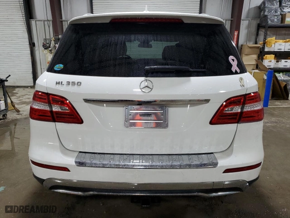 2014 Mercedes-Benz M-Class ML 350 with VIN 4JGDA5JB0EA286456, listed as a Copart auction lot 41811965 with NaN miles and Salvage Title. Bid and sale history available at carsss.com. Image 6.