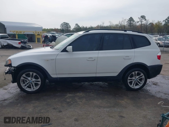 2005 BMW X3 3.0i with VIN WBXPA934X5WD13064, listed as a IAAI auction lot 41920713 with 283,592 mi miles. Bid and sale history available at carsss.com. Image 14.