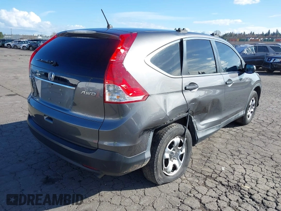 2014 Honda CR-V LX with VIN 2HKRM4H3XEH621242, listed as a IAAI auction lot 41734669 with 127,664 mi miles. Bid and sale history available at carsss.com. Image 4.