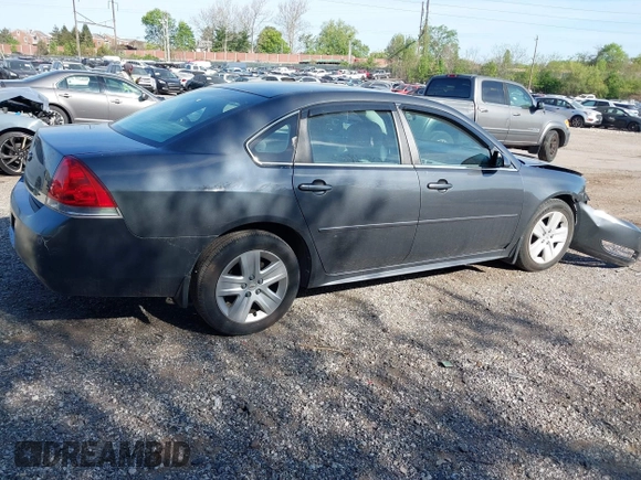 2010 Chevrolet Impala LS with VIN 2G1WA5EN9A1253597, listed as a IAAI auction lot 42063442 with 97,314 mi miles and . Bid and sale history available at DreamBid. Image 4.