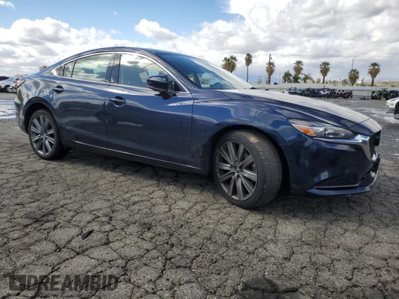 2019 Mazda 6 Grand Touring with VIN JM1GL1TY5K1503310, listed as a Copart auction lot 49169685 with 72,057 mi miles and Salvage Title. Bid and sale history available at carsss.com. Image 4.