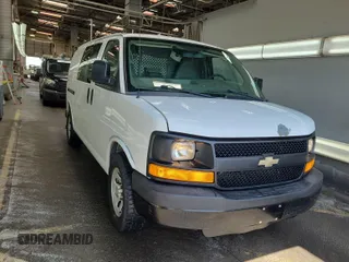2012 Chevrolet Express Cargo z VIN 1GCSGAFX9C1137368, wystawiony jako IAAI lot #42619588 z przebiegiem 226 230 mil mil oraz . Historia ofert i sprzedaży dostępna na DreamBid. Obrazek 47.