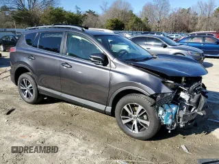 2018 Toyota RAV4 XLE with VIN JTMRFREV7JJ225848, listed as a Copart auction lot 47878355 with Not Provided miles and Salvage Title. Bid and sale history available at DreamBid. Image 4.