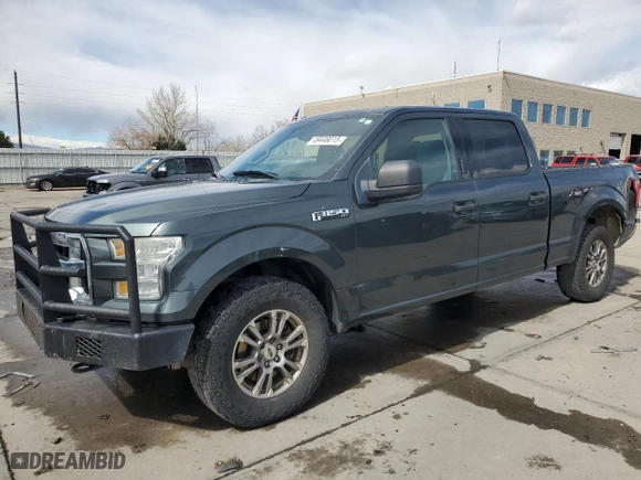 2015 Ford F-150 XLT w/HD Payload Pkg with VIN 1FTFW1EF9FKD72378, listed as a Copart auction lot 49446615 with 193,731 mi miles and Salvage Title. Bid and sale history available at carsss.com. Image 1.