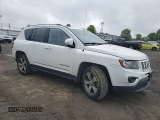 2017 Jeep Compass High Altitude with VIN 1C4NJCEB6HD186937, listed as a Copart auction lot 57953105 with 190,876 mi miles and Salvage title. Bid and sale history available at DreamBid. Image 4.