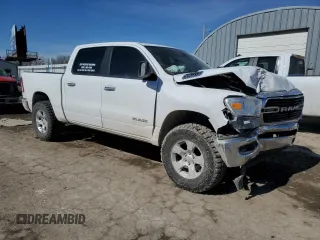 2020 Ram 1500 Big Horn с VIN 1C6SRFFT1LN332286, выставлен на аукционе Copart как лот 45962685 с пробегом 103 167 миль миль и Списание • Salvage title. История ставок и продаж доступна на DreamBid. Изображение 4.