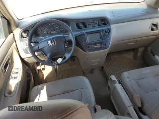 2003 Honda Odyssey EX-L with VIN 2HKRL18763H504100, listed as a Copart auction lot 45735815 with 267,723 mi miles and Clean title. Bid and sale history available at DreamBid. Image 8.