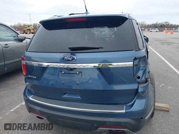 2018 Ford Explorer Limited z VIN 1FM5K7F82JGC64878, wystawiony jako IAAI lot #41293993 z przebiegiem 63 577 mil mil oraz . Historia ofert i sprzedaży dostępna na DreamBid. Obrazek 16.
