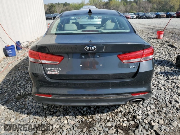 2016 Kia Optima EX with VIN 5XXGU4L30GG088346, listed as a Copart auction lot 47908124 with 107,813 mi miles and Salvage Title. Bid and sale history available at carsss.com. Image 6.