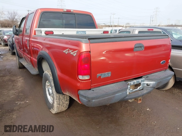 2001 Ford Super Duty F-250 XL with VIN 1FTNW21F61EB16701, listed as a IAAI auction lot 41687274 with 227,092 mi miles. Bid and sale history available at carsss.com. Image 3.