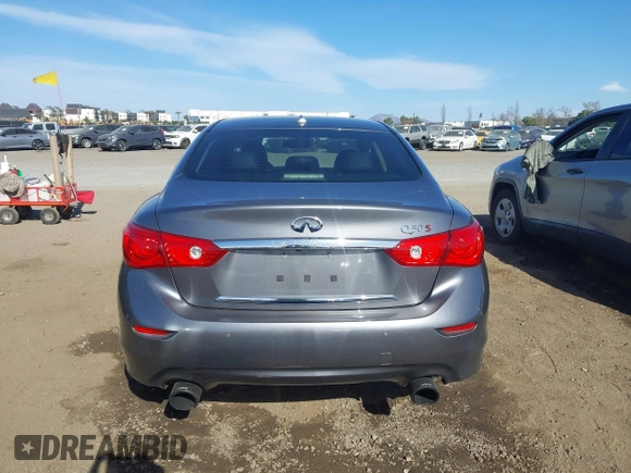 2017 Infiniti Q50 Red Sport 400 с VIN JN1FV7AP6HM851095, выставлен на аукционе IAAI как лот 41273599 с пробегом 59 729 миль миль и . История ставок и продаж доступна на DreamBid. Изображение 16.