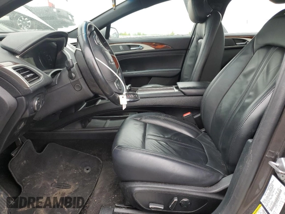 2017 Lincoln MKZ Select with VIN 3LN6L5C99HR653314, listed as a Copart auction lot 58019925 with 25,557 mi miles and Salvage title. Bid and sale history available at DreamBid. Image 7.