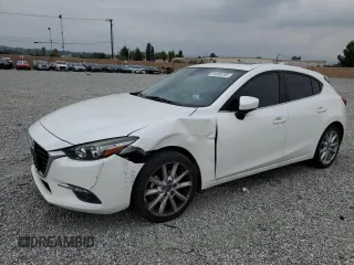 2017 Mazda 3 Grand Touring with VIN JM1BN1M35H1122136, listed as a Copart auction lot 54458755 with 62,515 mi miles and Salvage Title. Bid and sale history available at DreamBid. Image 1.