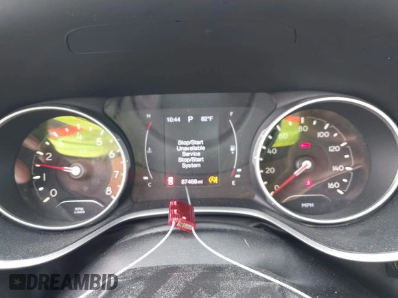 2019 Jeep Compass Altitude с VIN 3C4NJCBB7KT832430, выставлен на аукционе IAAI как лот 42319691 с пробегом 87 468 миль миль и . История ставок и продаж доступна на DreamBid. Изображение 16.