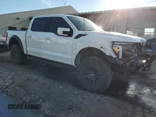 2024 Ford F-150 Raptor with VIN 1FTFW1RG8RFB75914, listed as a Copart auction lot 42652185 with 1,914 mi miles and Salvage Title. Bid and sale history available at DreamBid. Image 4.