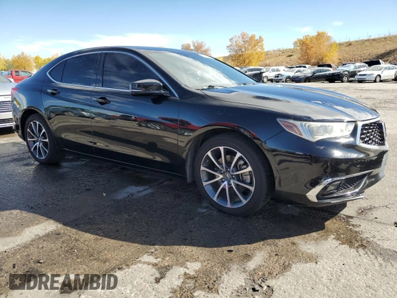 2018 Acura TLX with VIN 19UUB3F33JA001431, listed as a Copart auction lot 77879474 with 80,149 mi miles and Clean Title. Bid and sale history available at carsss.com. Image 4.