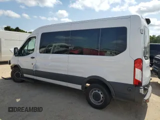 2018 Ford Transit Passenger XL z VIN 1FBZX2CM4JKB47817, wystawiony jako Copart lot #54428465 z przebiegiem 204 352 mil mil oraz Szkoda całkowita • Salvage title. Historia ofert i sprzedaży dostępna na DreamBid. Obrazek 2.