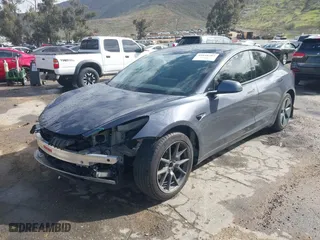 2023 Tesla Model 3 with VIN 5YJ3E1EAXPF569360, listed as a IAAI auction lot 41648207 with 29,828 mi miles. Bid and sale history available at carsss.com. Image 21.