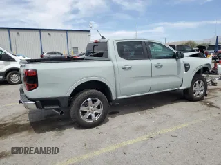 2024 Ford Ranger XLT with VIN 1FTER4GHXRLE40317, listed as a Copart auction lot 58532625 with 6,943 mi miles and Salvage title. Bid and sale history available at DreamBid. Image 3.