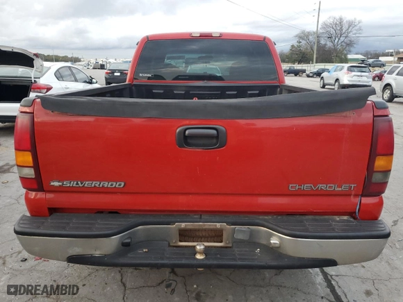 2001 Chevrolet Silverado 1500 with VIN 2GCEC19W511380856, listed as a Copart auction lot 78613874 with 185,857 mi miles and Salvage Title. Bid and sale history available at carsss.com. Image 6.