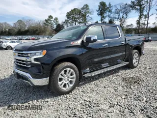 2024 Chevrolet Silverado 1500 LTZ with VIN 1GCUDGE85RZ228064, listed as a Copart auction lot 46575495 with 15,848 mi miles and Salvage Title. Bid and sale history available at DreamBid. Image 1.