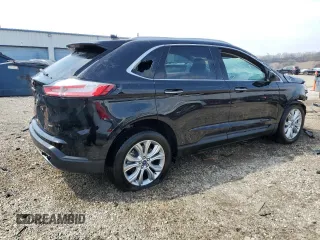 2022 Ford Edge Titanium with VIN 2FMPK4K91NBA74220, listed as a Copart auction lot 52184665 with 9,391 mi miles and Salvage Title. Bid and sale history available at carsss.com. Image 3.