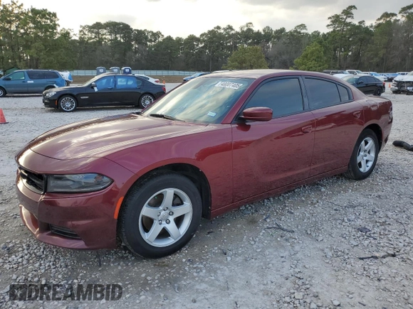 2018 Dodge Charger SXT with VIN 2C3CDXBG1JH239112, listed as a Copart auction lot 48007405 with 96,755 mi miles and Salvage Title. Bid and sale history available at DreamBid. Image 1.