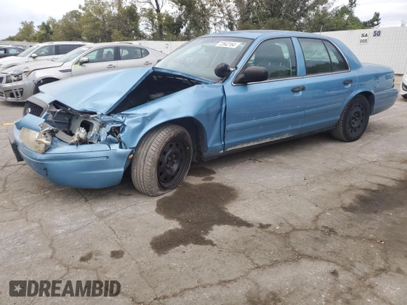 2004 Ford Police Interceptor Base w/3.27 Axle with VIN 2FAFP71W44X176595, listed as a Copart auction lot 72642164 with 136,019 mi miles and Salvage title. Bid and sale history available at DreamBid. Image 1.