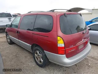 2000 Mercury Villager Sport with VIN 4M2XV12T6YDJ17027, listed as a IAAI auction lot 41498641 with 231,573 mi miles. Bid and sale history available at carsss.com. Image 3.