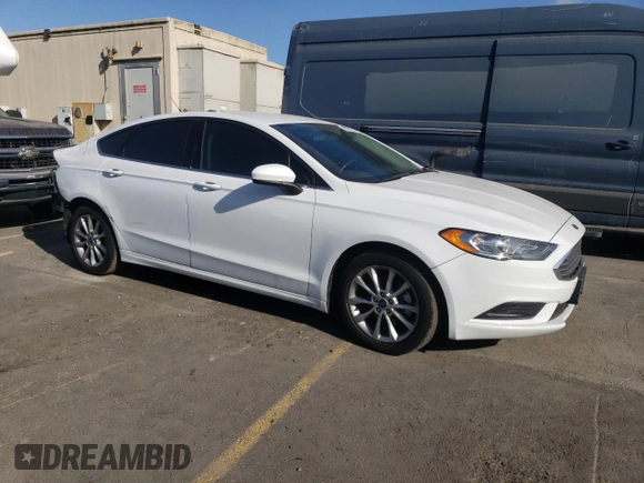 2017 Ford Fusion Hybrid SE with VIN 3FA6P0LU3HR385463, listed as a Copart auction lot 61591475 with 117,468 mi miles and Salvage title. Bid and sale history available at DreamBid. Image 4.